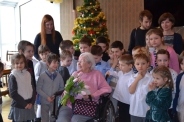 Wizyta dzieci z Chrzecijaskiej Szkoy Montessori w Gdasku - obchody Dnia Babci i Dziadka, 23.01.2015 r