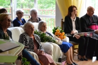 100 lat Pani Elwiry Bielewicz i Pani Stanisawy Opaliskiej, 19.05.2016 r.