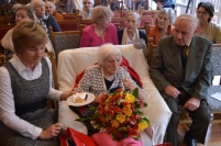 Jubileusz 100 lat pani Jadwigi Budyty, 01.03.2016 r.