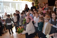 Wizyta dzieci z Chrzecijaskiej Szkoy Montessori w Gdasku - obchody Dnia Babci i Dziadka, 23.01.2015 r
