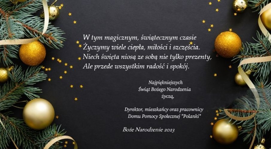 Życzenia świąteczne