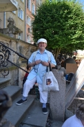 Obiad w <q>Rękawiczce</q> i spacer po Gdańsku z panią Teresą Wasilewską, 19.06.2017 r.3